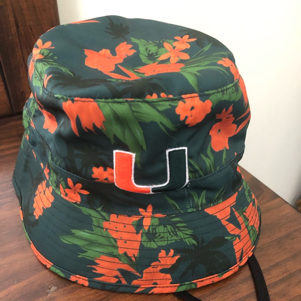 University of Miami Tropical Bucket Hat